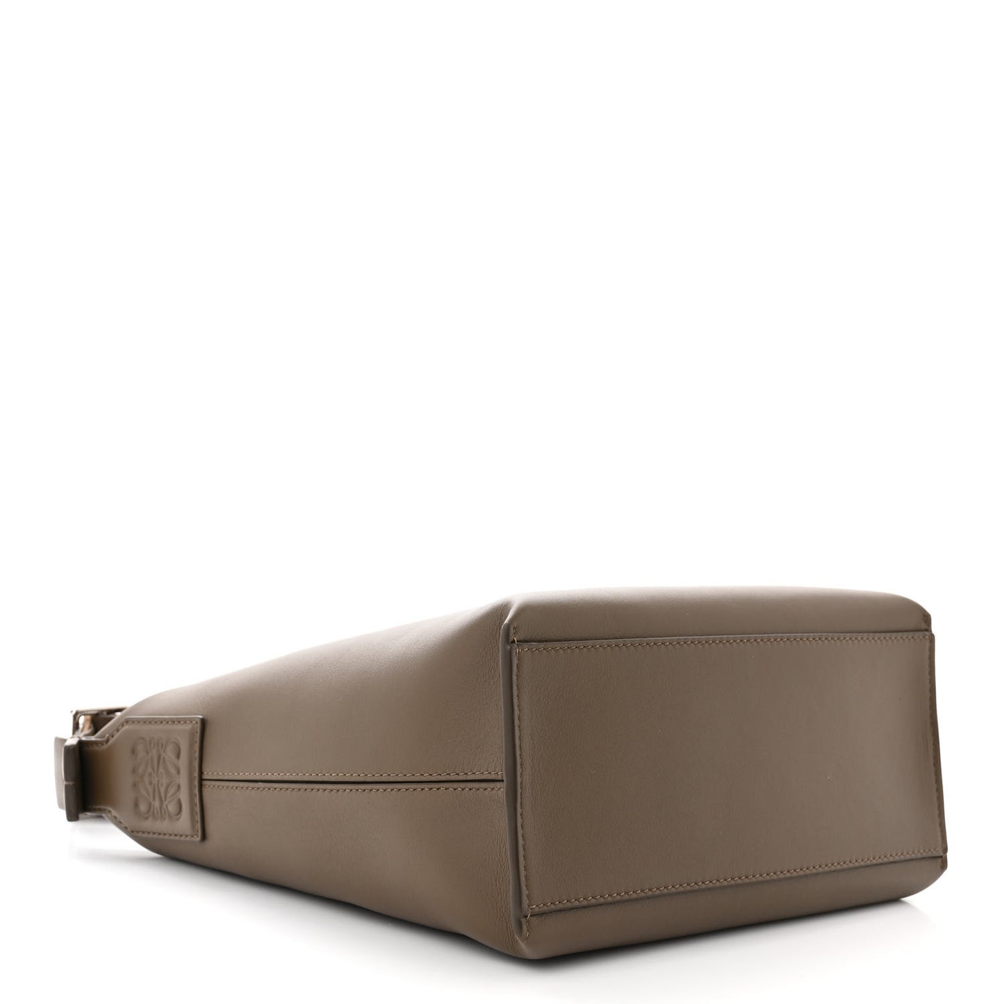 Supple Smooth Calfskin Jacquard Small Cubi Crossbody Bag Winter Brown
