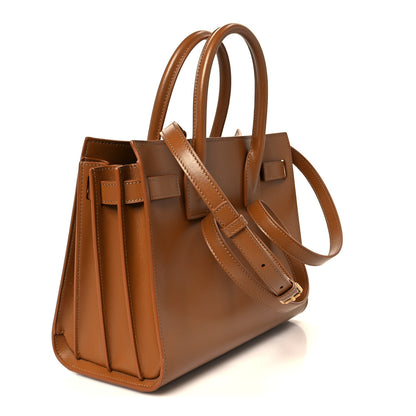 Saint Laurent Calfskin Baby Sac De Jour Natural Dark 3 of 11