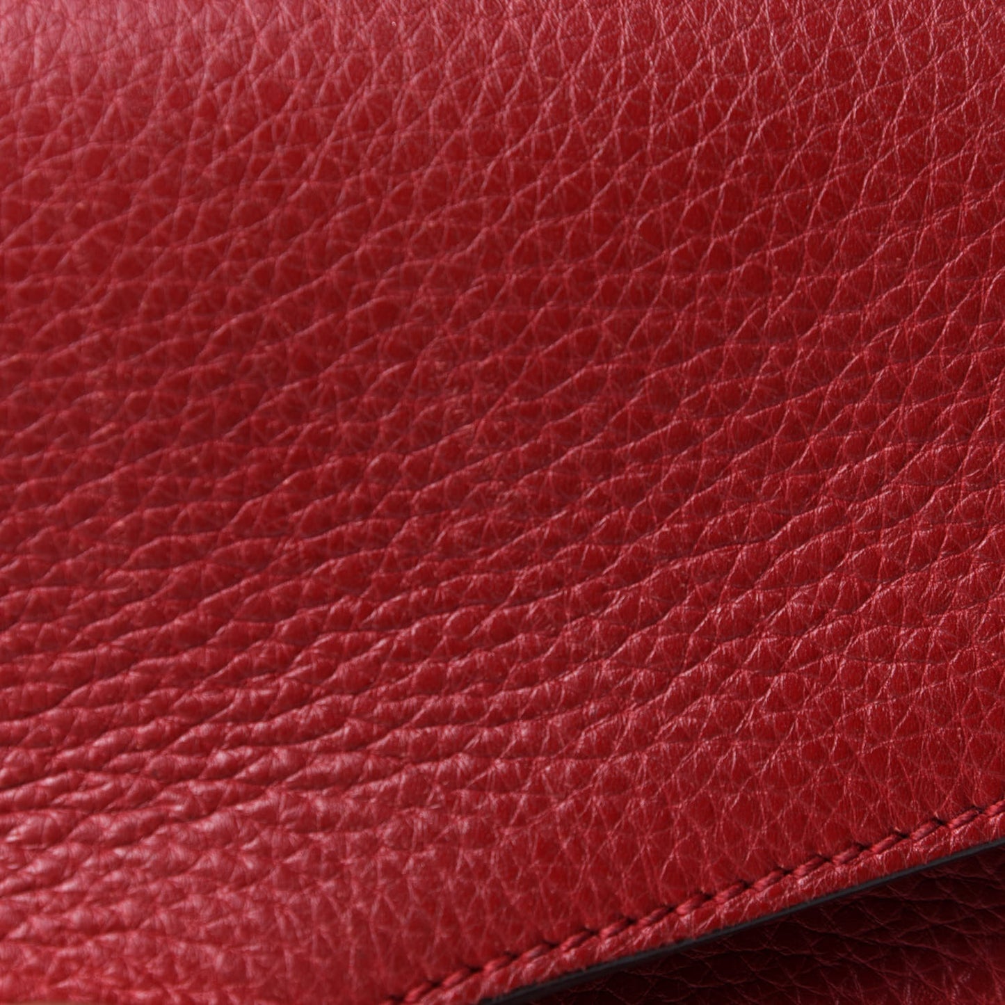 Cellarius Calfskin GG Marmont Shoulder Bag Vulcanic Red