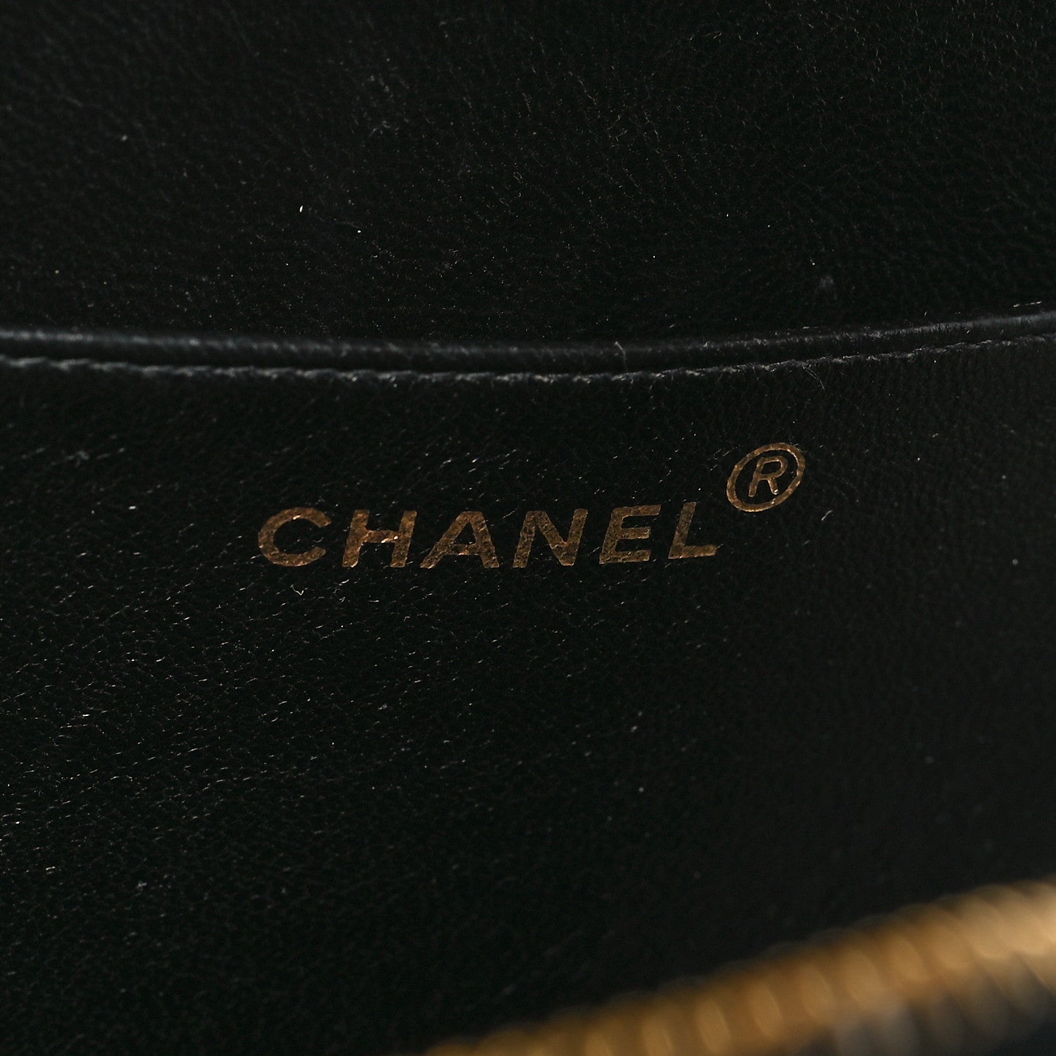 Chanel Patent Quilted CC Barbie Heart Vanity Case Black 6 of 13