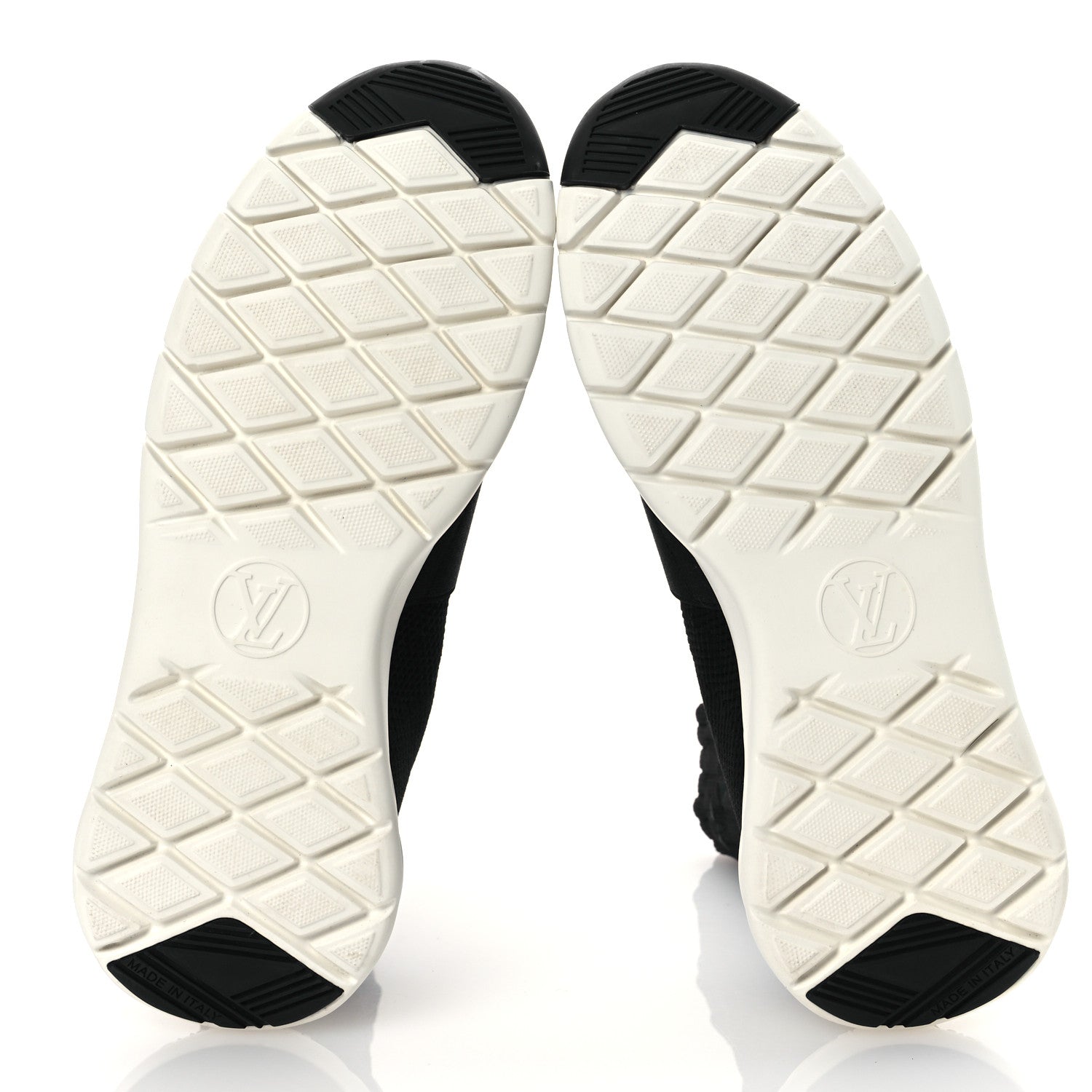 Louis Vuitton Monogram Stretch Fabric Aftergame Sneaker Boots 36.5 Black 7 of 11