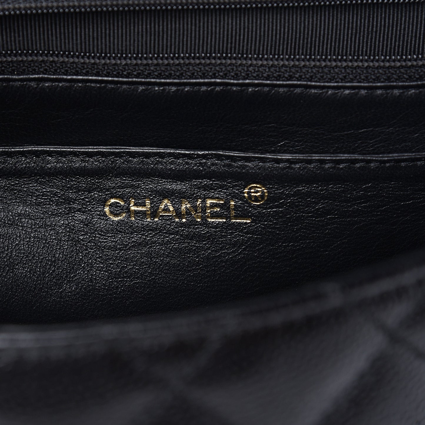 Caviar Quilted Jumbo Kelly Flap Black