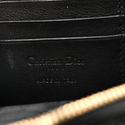 Christian Dior Patent Cannage Lady Dior Phone Holder Black 5 of 10