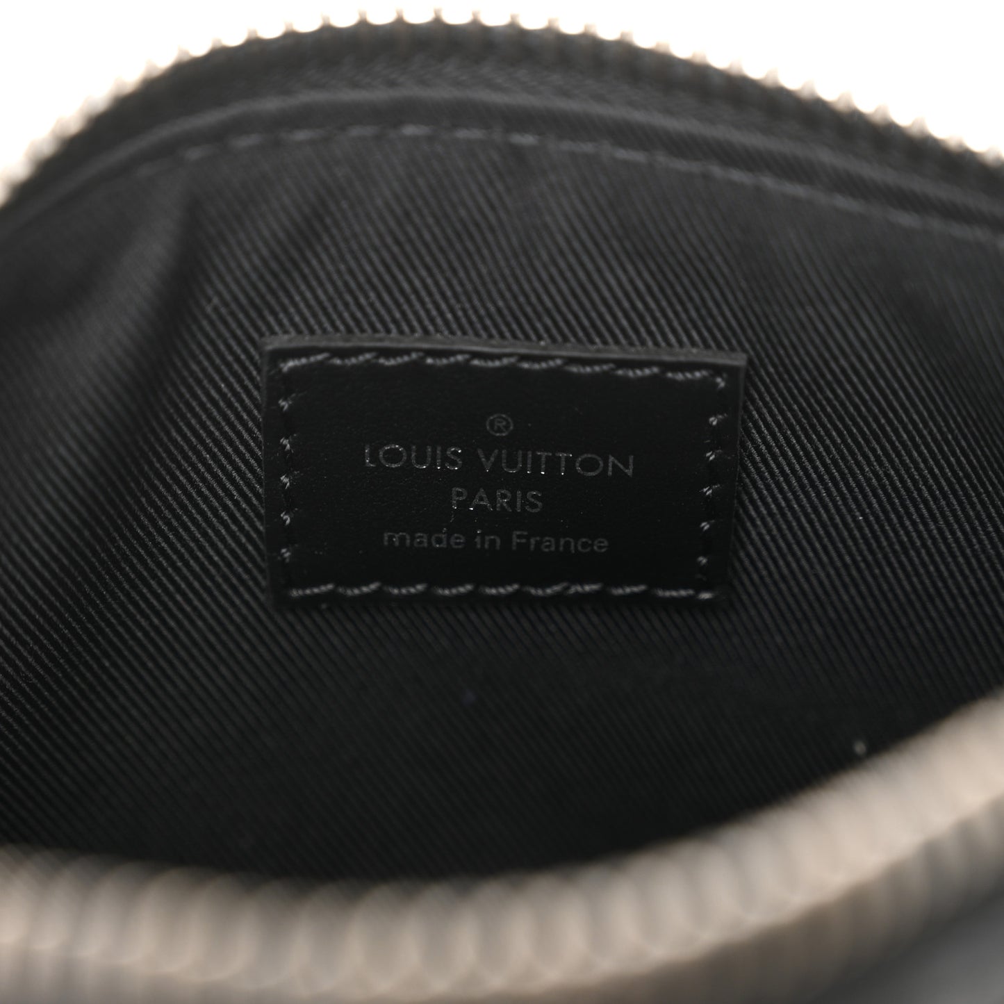 Reverse Monogram Eclipse Keepall XS Black