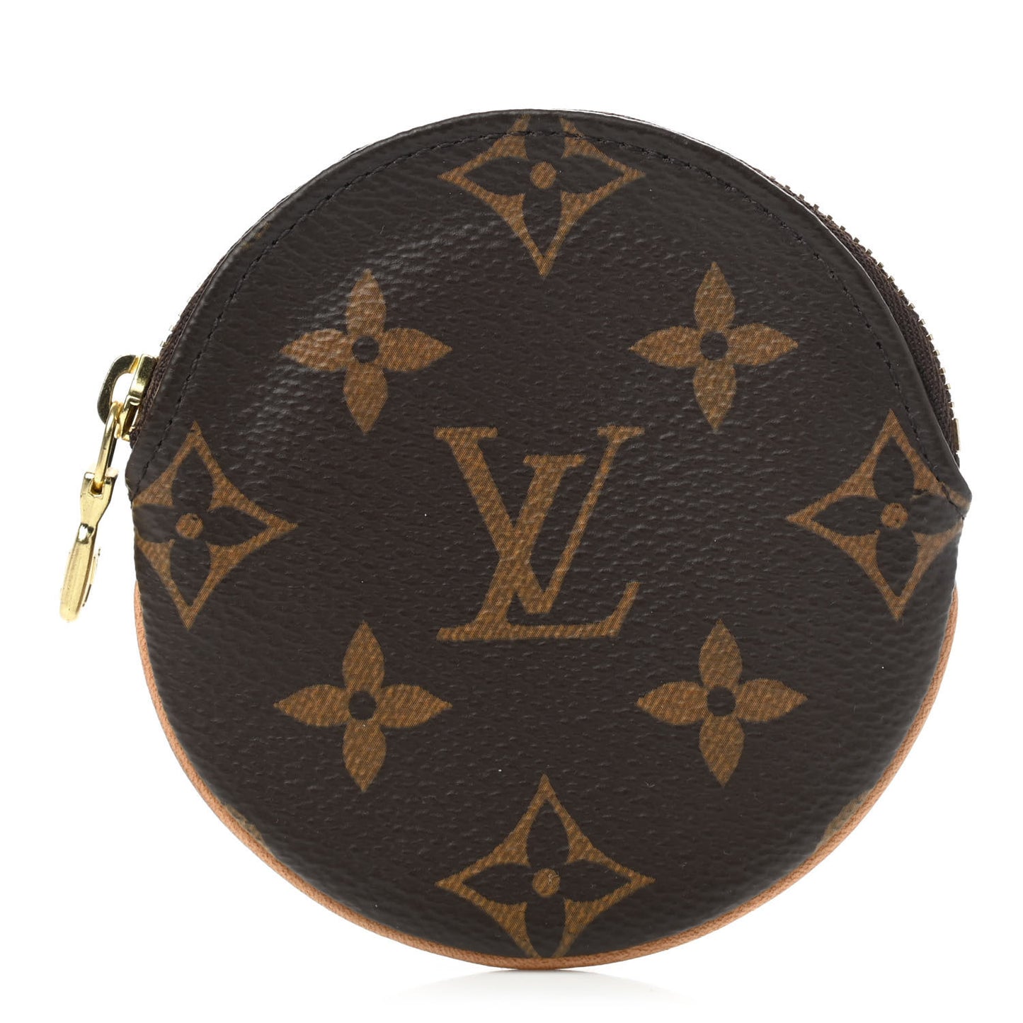 Monogram Round Coin Purse