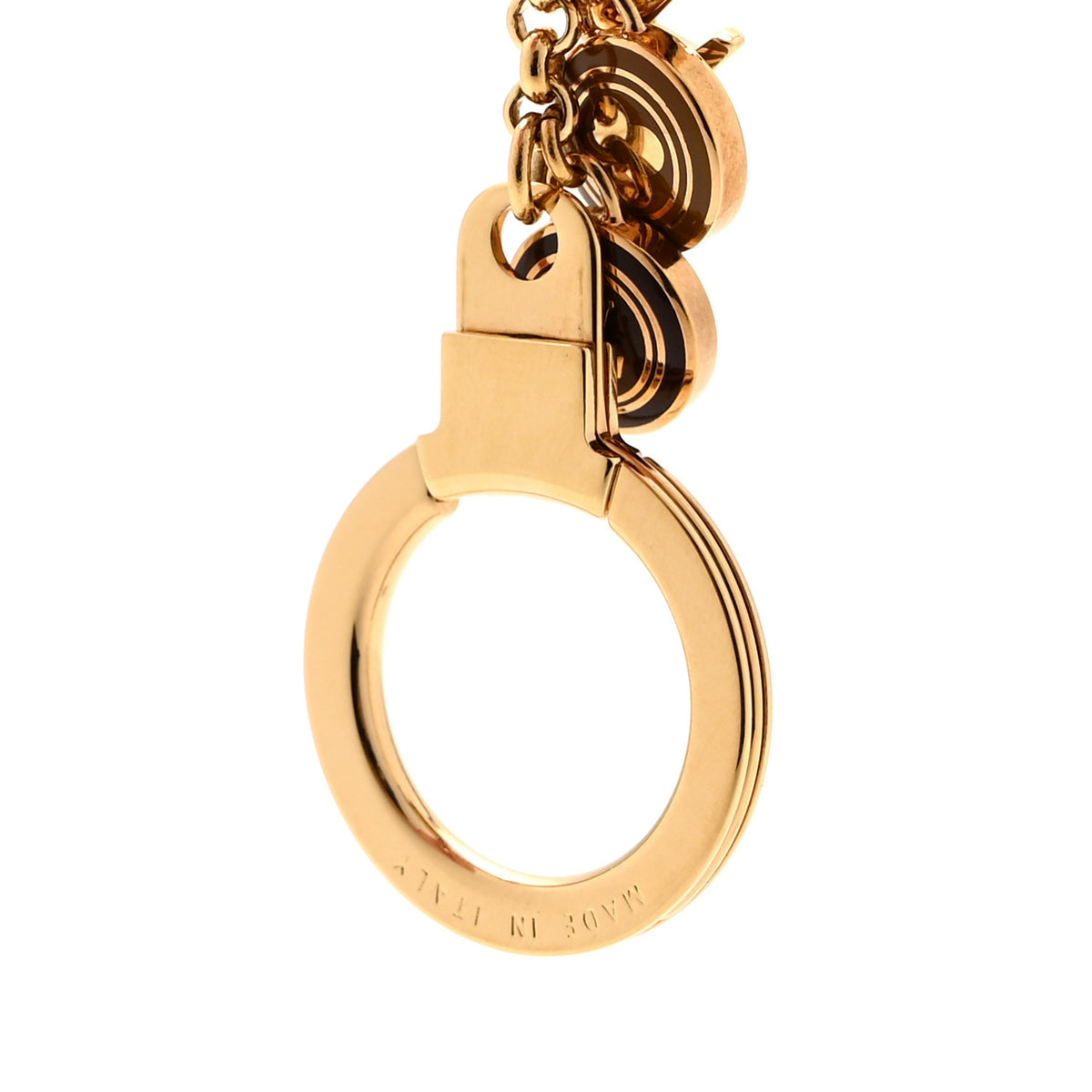 Louis Vuitton Pastilles Key Chain Bag Charm Brown 4 of 4