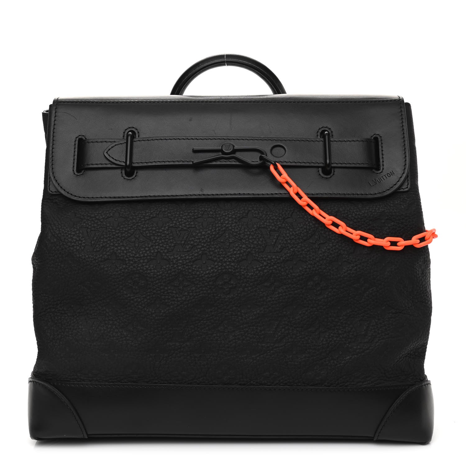 product image of LOUIS VUITTON Taurillon Monogram Steamer PM Black FASHIONPHILE