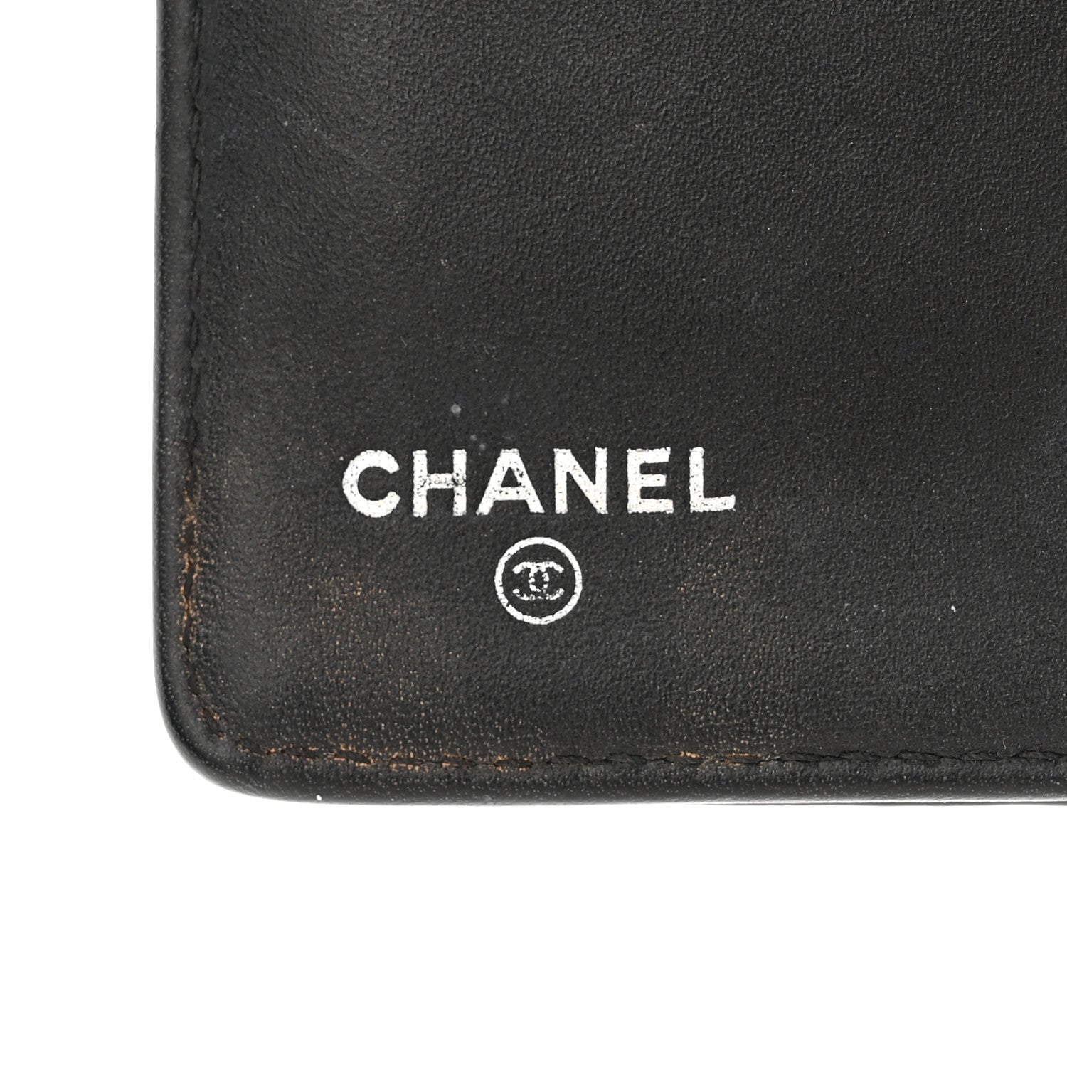 Chanel Patent Calfskin Quilted Boy Yen Wallet Black 7 of 9