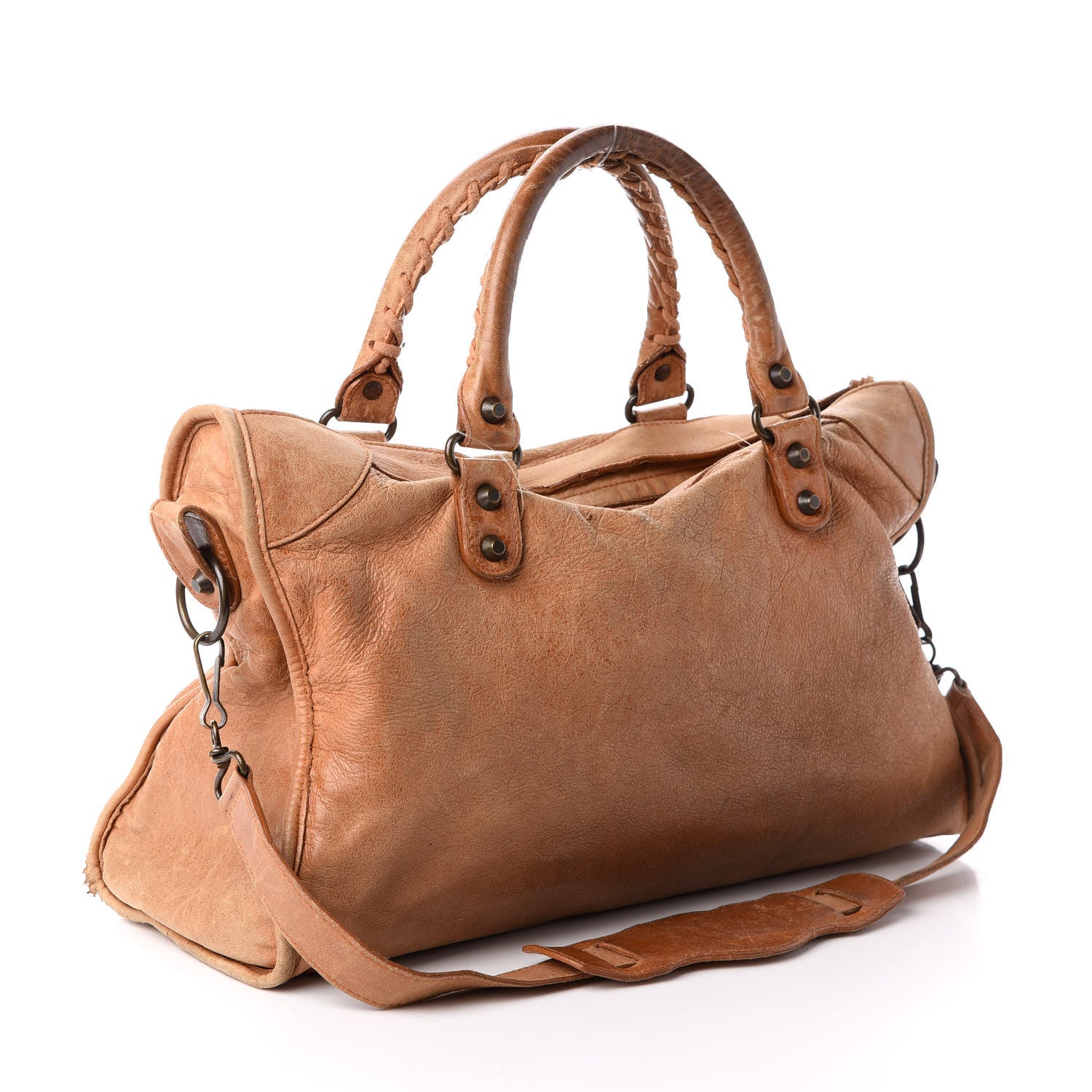 Balenciaga Agneau Classic Hardware City Marron Cannelle 3 of 14