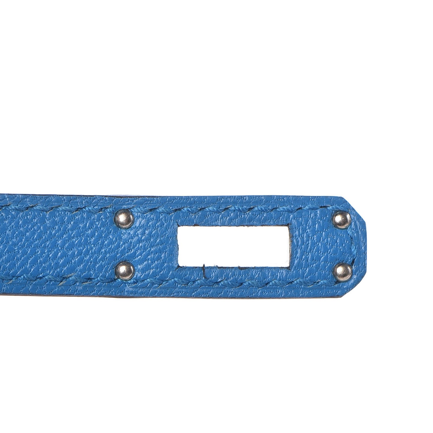 Chevre Chandra Kelly Sellier 25 Bleu Zanzibar