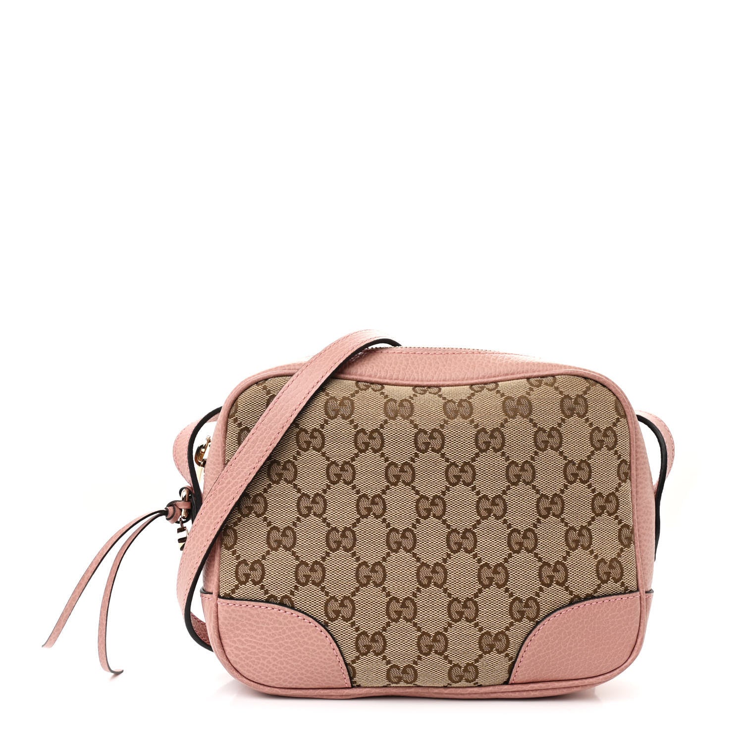 Gucci Monogram Mini Bree Messenger Bag Beige Soft Pink 1 of 10