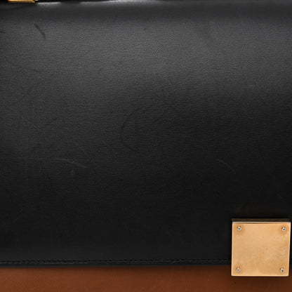 Celine Calfskin Medium Bi-Color Case Flap Camel 16 of 19