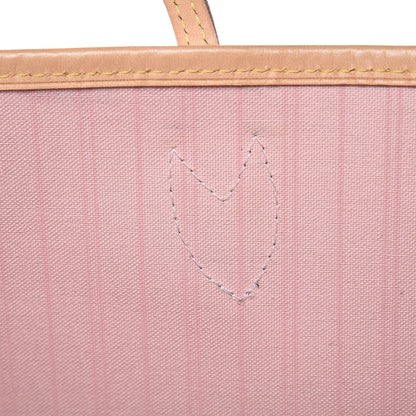 Louis Vuitton Damier Azur Neo Neverfull MM Rose Ballerine 11 of 13