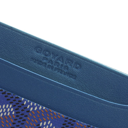 Goyard Goyardine Saint Sulpice Card Holder Sky Blue 5 of 7