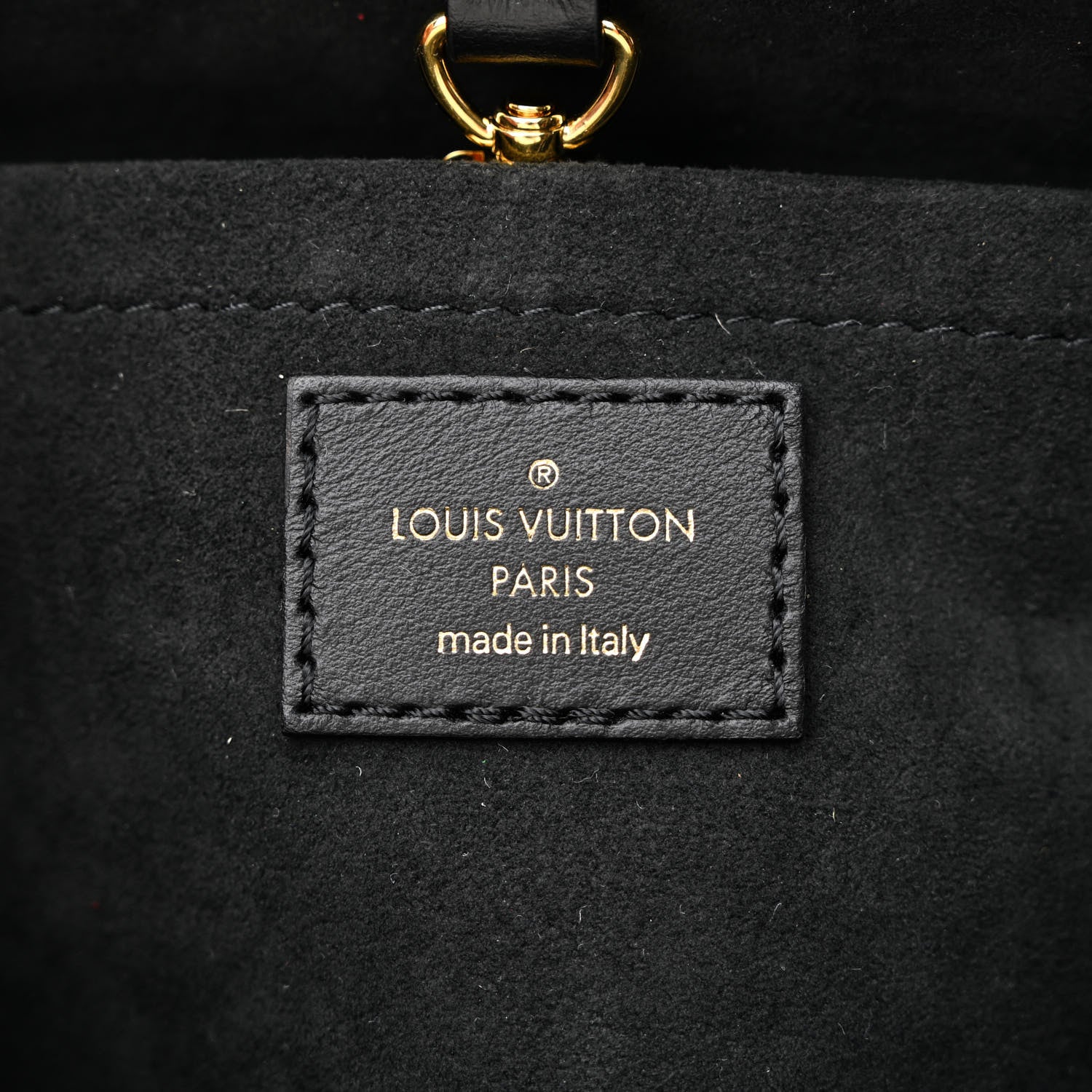 Louis Vuitton Raffia Petit Bucket Black 6 of 9