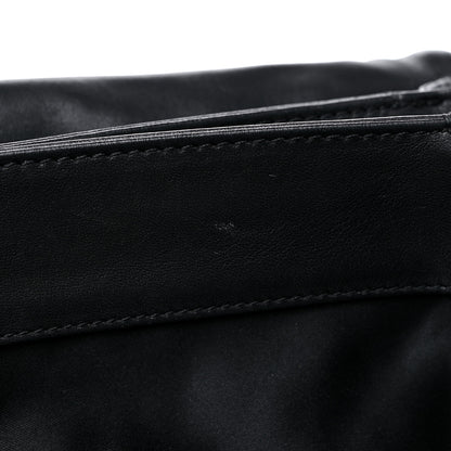 Chanel Lambskin Quilted Jumbo 3 Flap Black 12 of 21