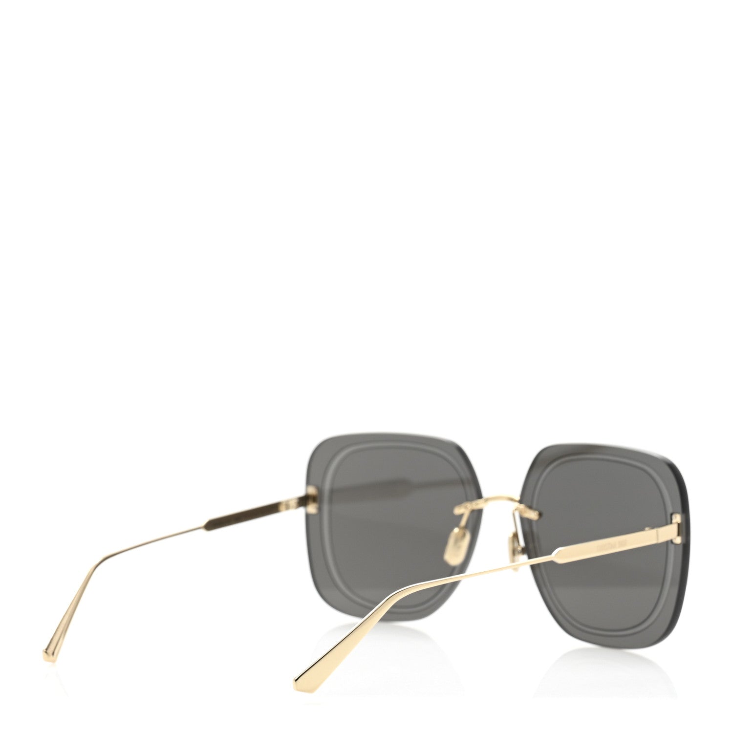 Christian Dior UltraDior SU Sunglasses Gold Blue 4 of 9