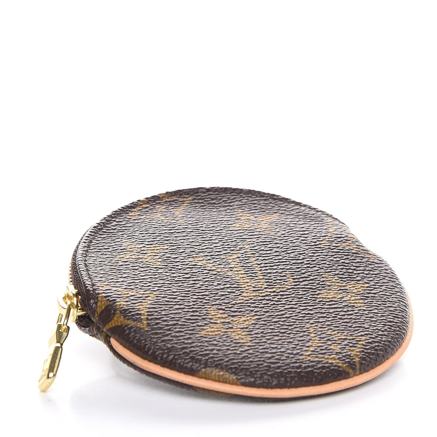 Monogram Round Coin Purse