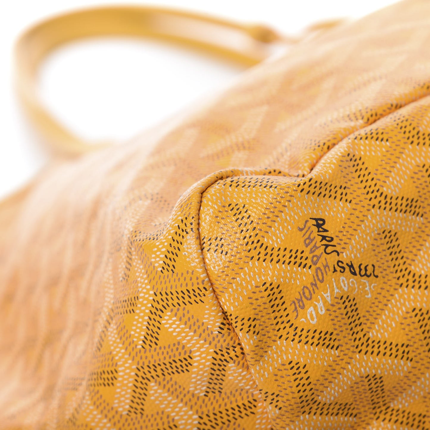 Goyardine Saint Louis PM Yellow