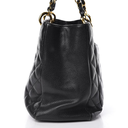 Chanel Caviar Quilted Grand Shopping Tote GST Black 9 of 15