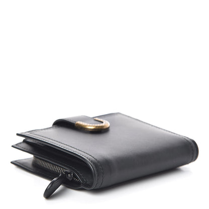 Bottega Veneta Nappa French Compact Wallet Black 4 of 8