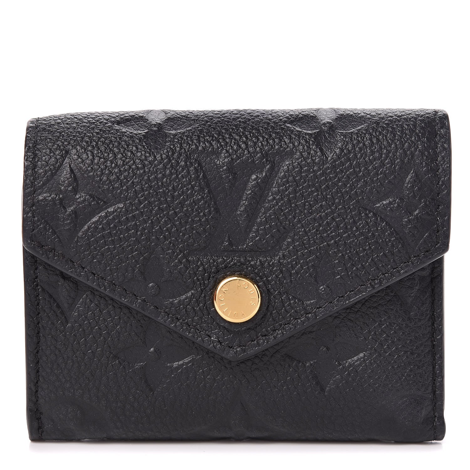 Louis Vuitton Empreinte Zoe Wallet Black 1 of 8