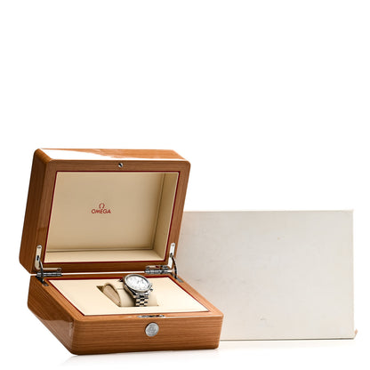 Omega Stainless Steel Diamond Bezel Mother of Pearl 38mm Speedmaster Chronograph Automatic Watch 324.15.38.40.05.001 5 of 5