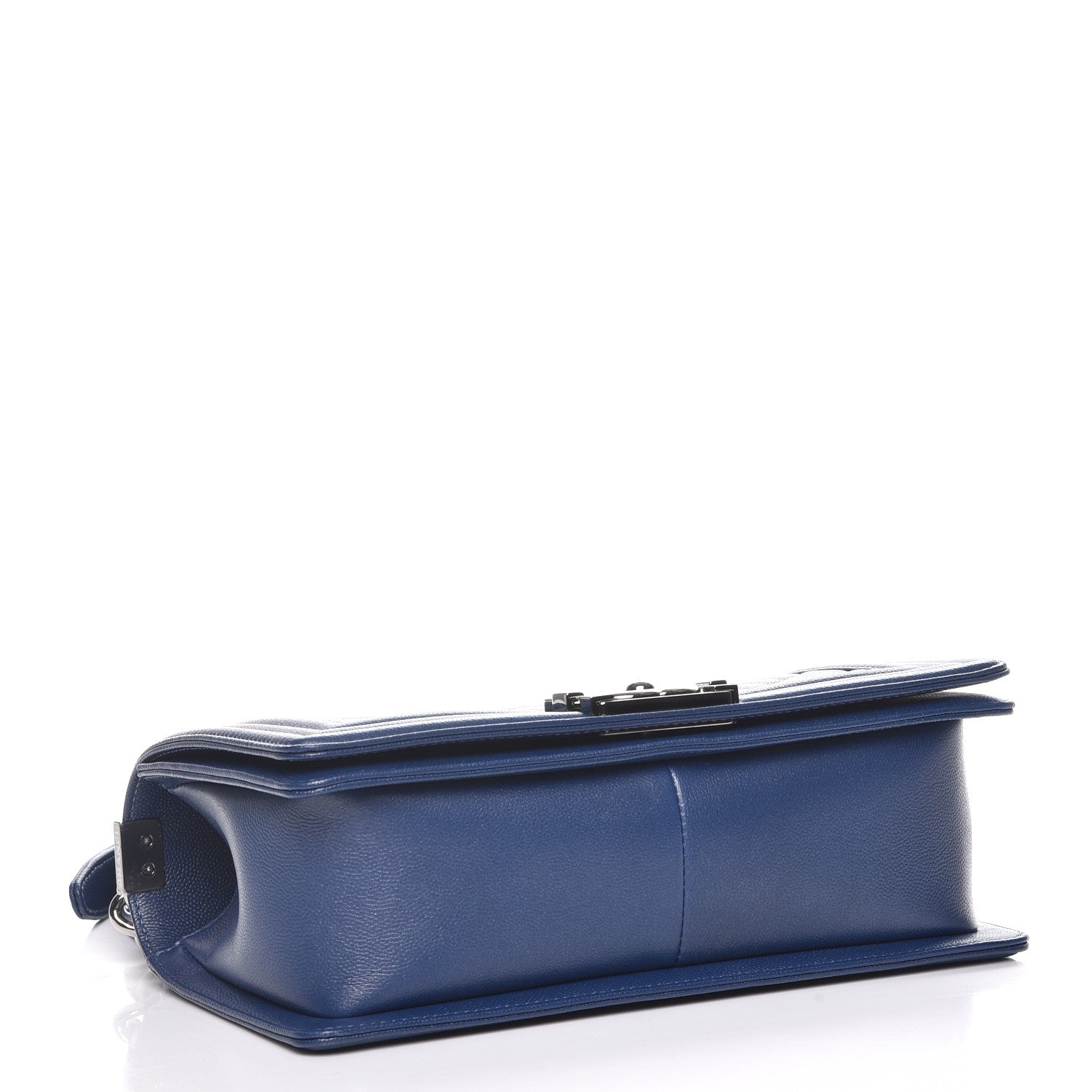 Chanel Caviar Quilted Medium Boy Flap Dark Blue 4 of 8