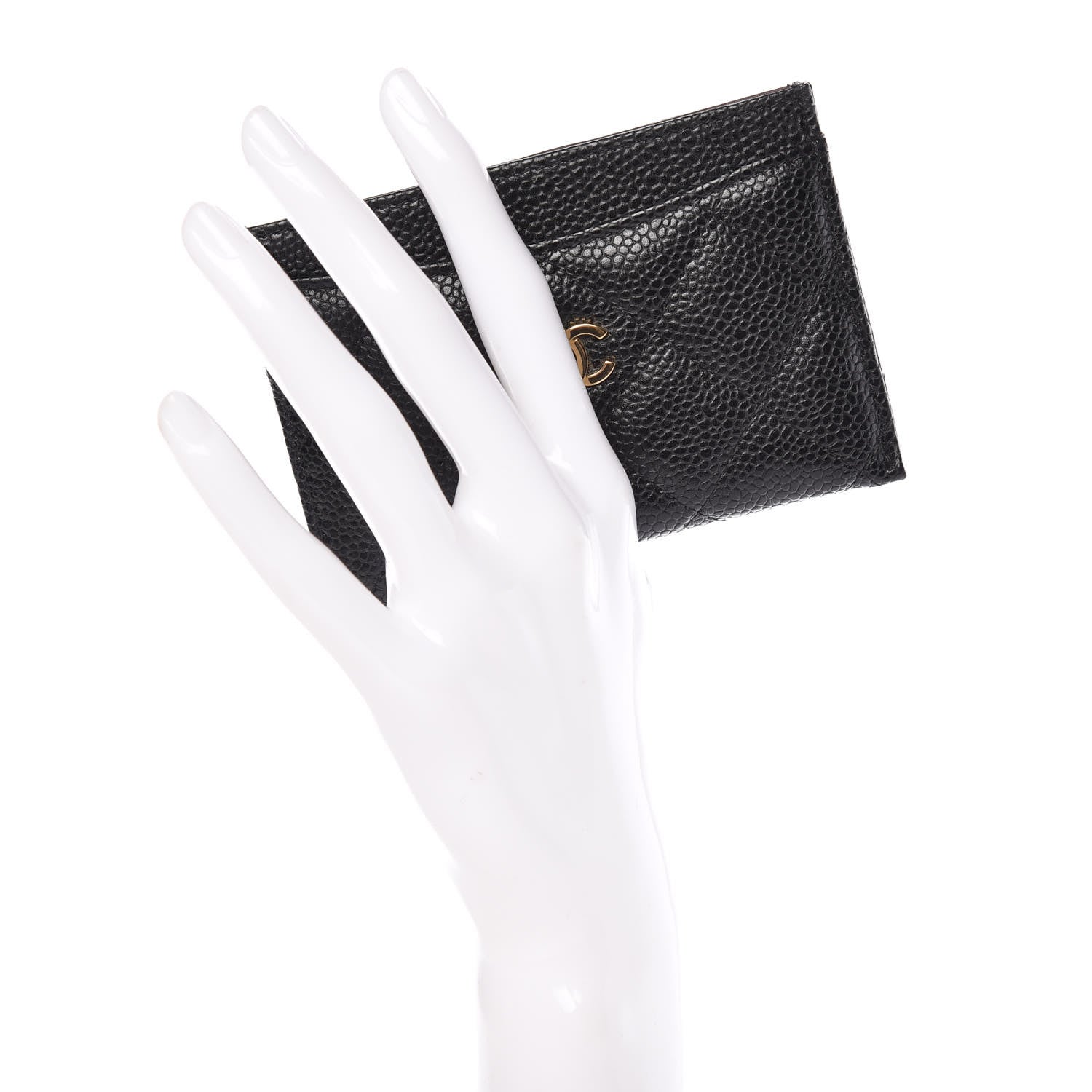 Chanel Caviar Quilted Card Holder Black 2 of 11