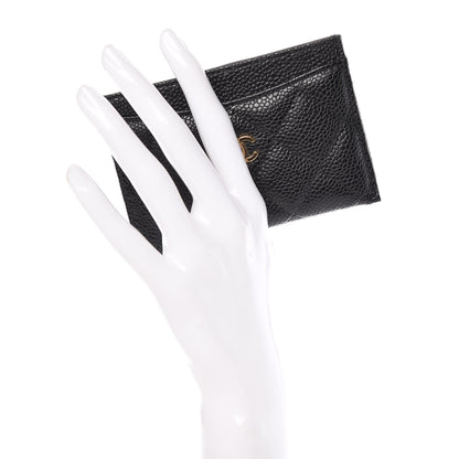 Chanel Caviar Quilted Card Holder Black 2 of 11