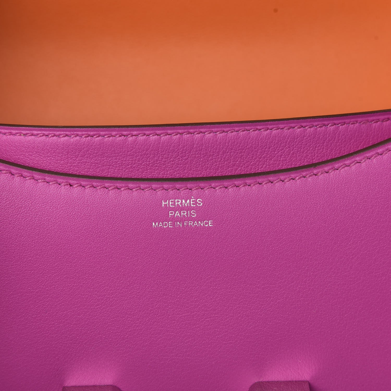 Hermes Swift Constance Verso 18 Magnolia Orange 6 of 11