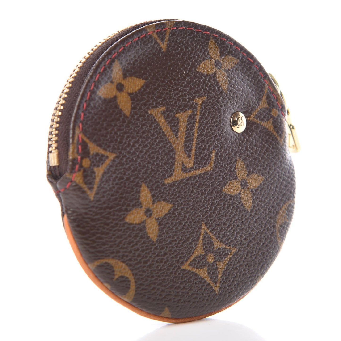 Monogram Cerises Round Coin Purse
