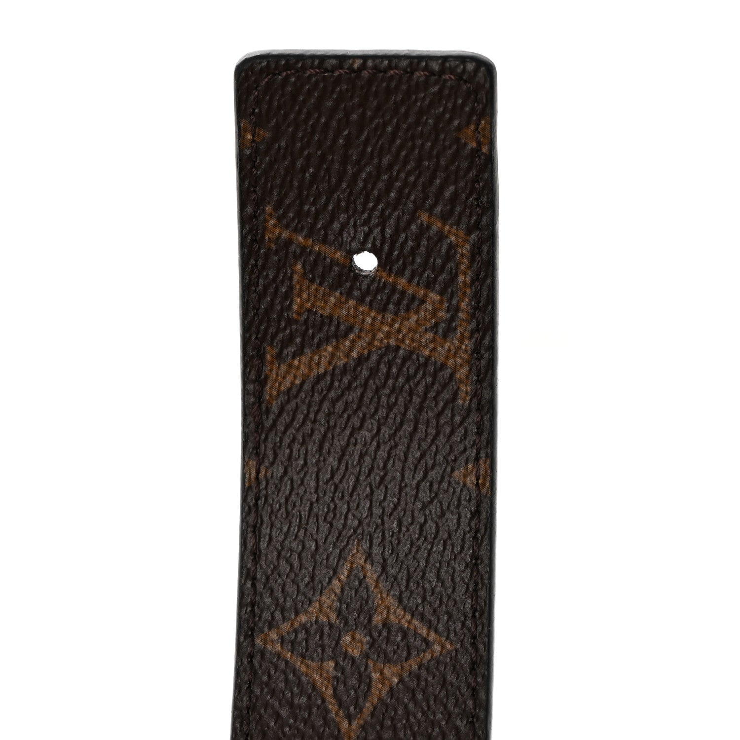 Louis Vuitton Calfskin Monogram 30mm LV Initiales Reversible Belt 90/36 Black 6 of 9