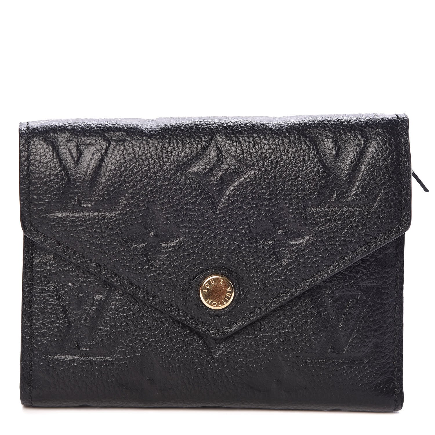Louis Vuitton Empreinte Victorine Wallet Black 1 of 7