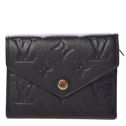 Louis Vuitton Empreinte Victorine Wallet Black 1 of 7