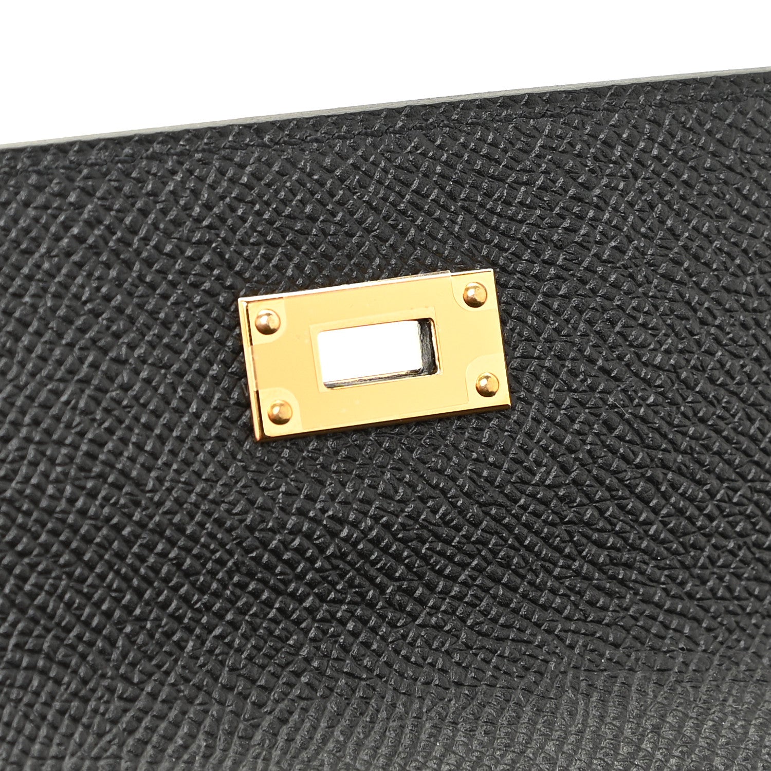 Hermes Epsom Kelly Wallet To Go Black 12 of 14