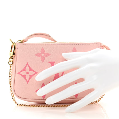 Louis Vuitton Empreinte Monogram Giant By The Pool Mini Pochette Accessories Bouton De Rose 2 of 7