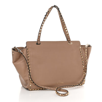 Valentino Garavani Vitello Medium Rockstud Tote Alpaca 3 of 10