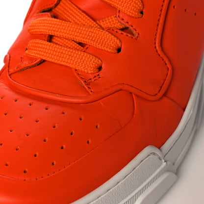 Givenchy Calfskin Mens Tyson High Top Sneakers 42 Orange 8 of 14