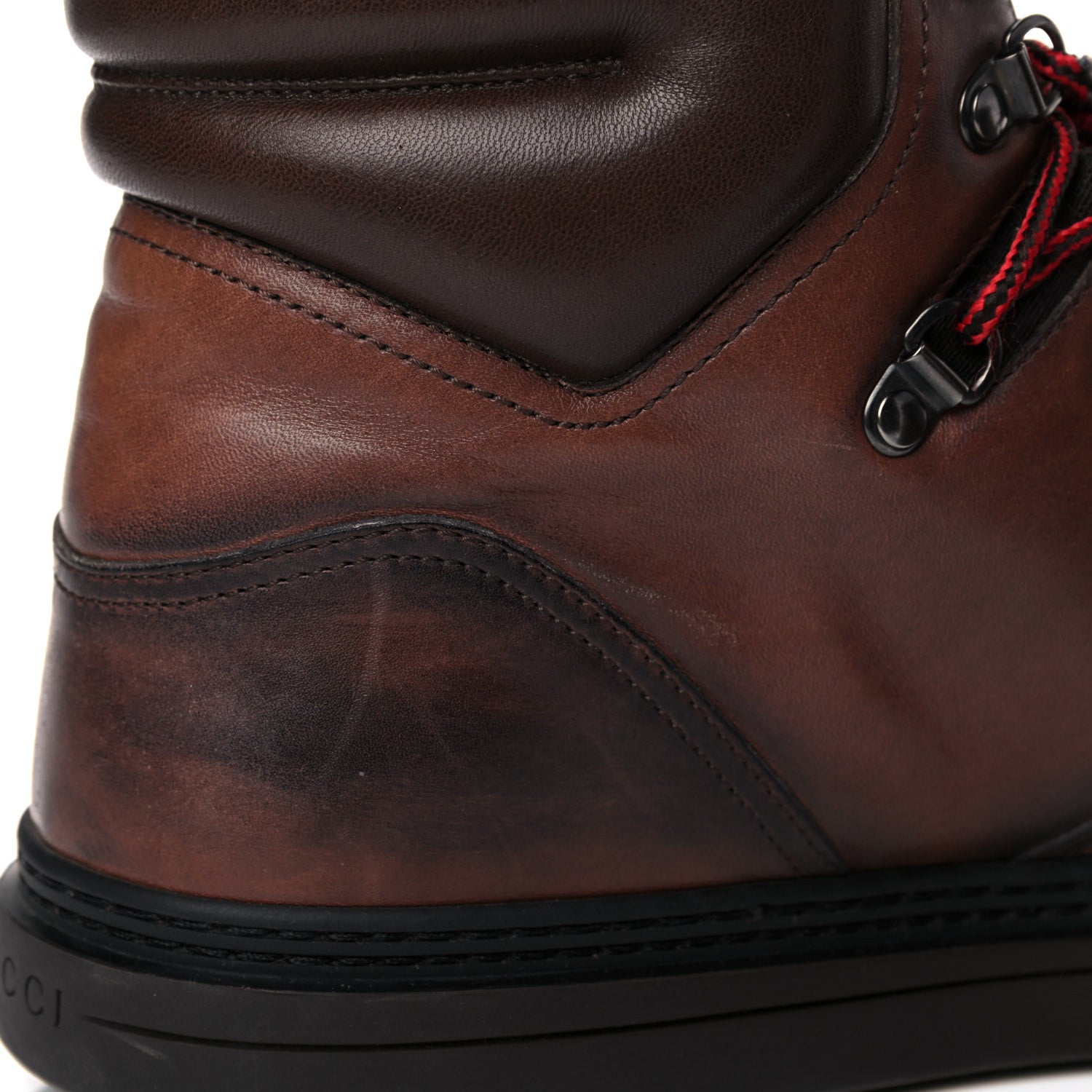 Gucci Calfskin Mens High Top Sneakers 10.5 12 of 14
