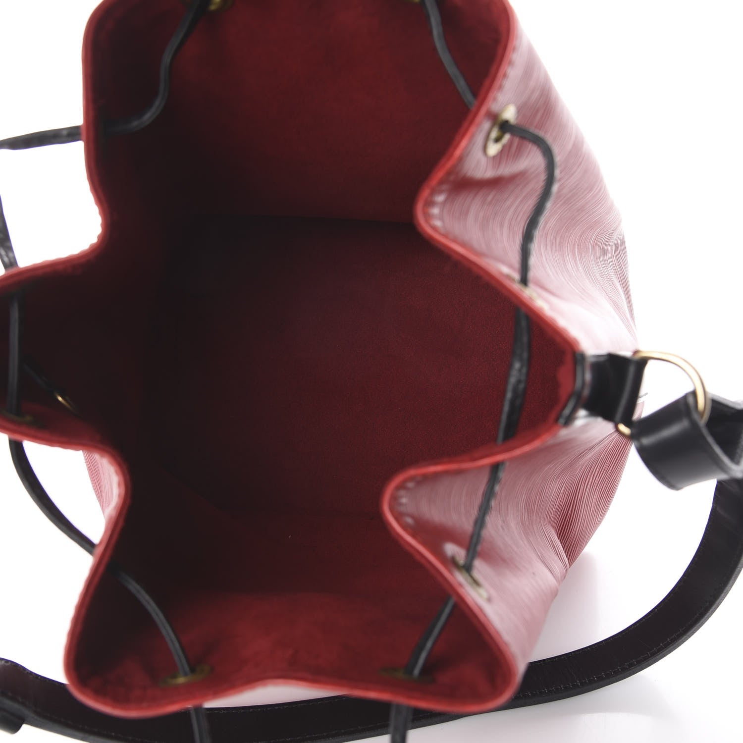 Louis Vuitton Epi Petit Noe Red Black 4 of 8
