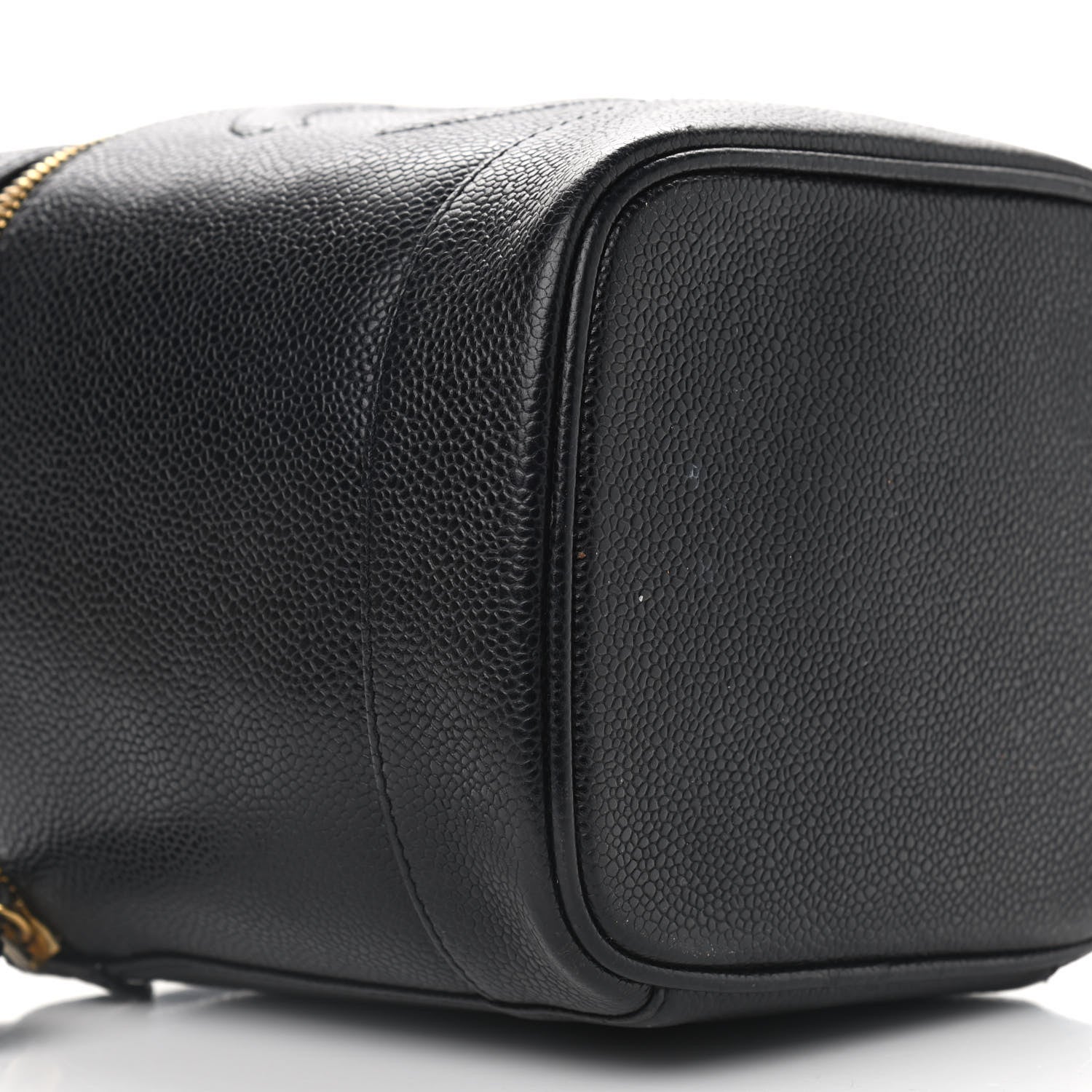 Chanel Caviar Vanity Cosmetic Case Black 13 of 14