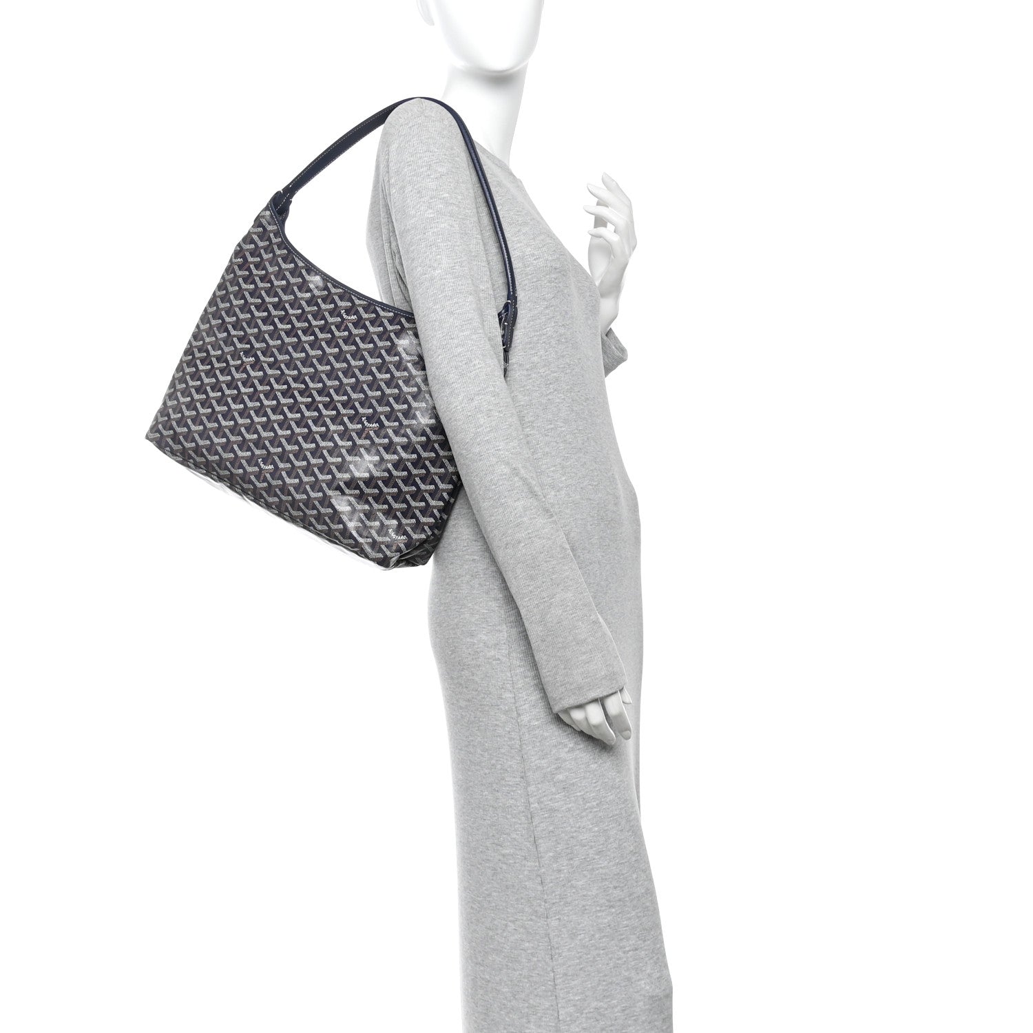 Goyard Goyardine Boheme Hobo Navy Blue 2 of 11