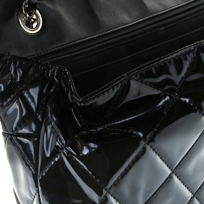 Chanel Vinyl Quilted In the Business Flap Bag Black 13 of 14