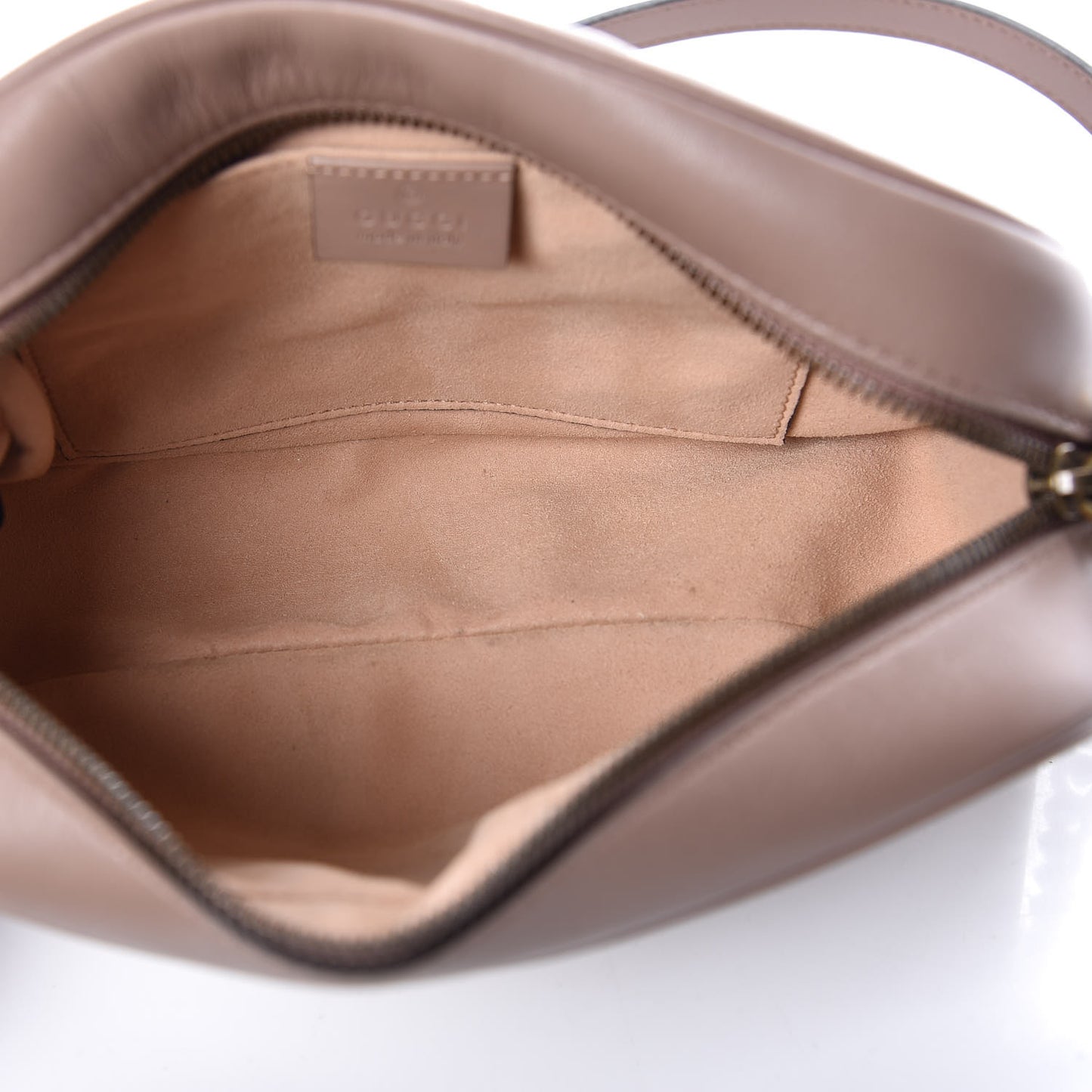 Calfskin Matelasse Small GG Marmont Chain Shoulder Bag Porcelain Rose