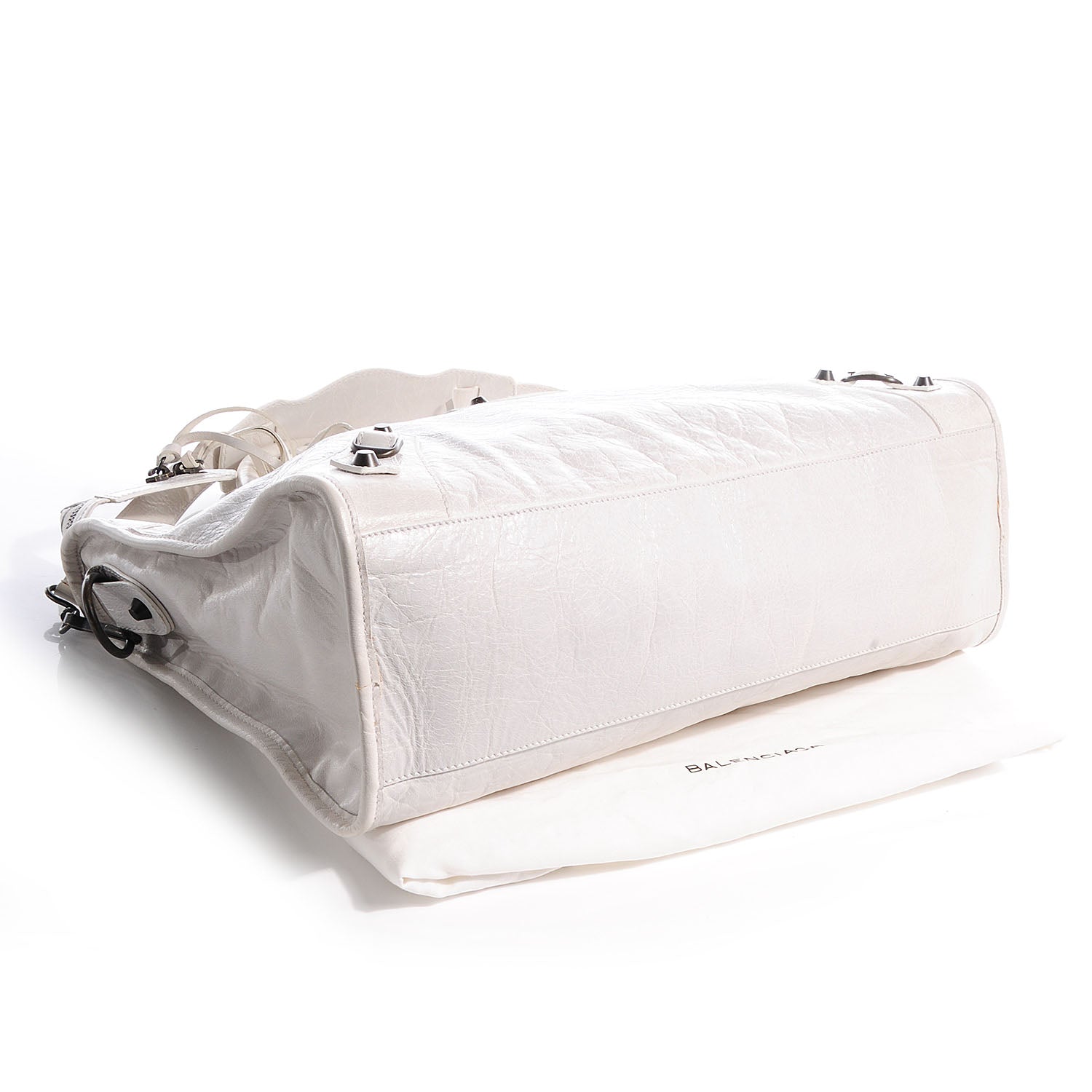 Balenciaga Agneau City White 4 of 9