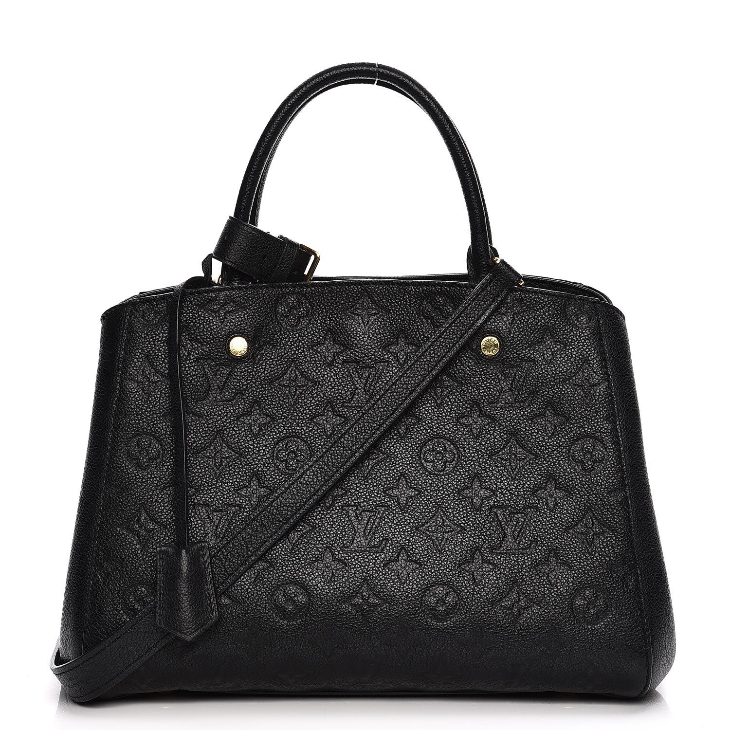 Louis Vuitton Empreinte Montaigne MM Black 1 of 15