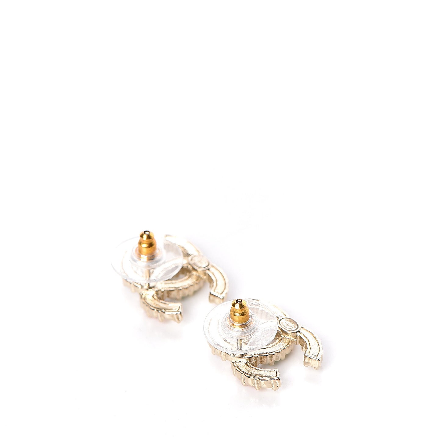 Crystal Over The Rainbow CC Earrings Gold Multicolor