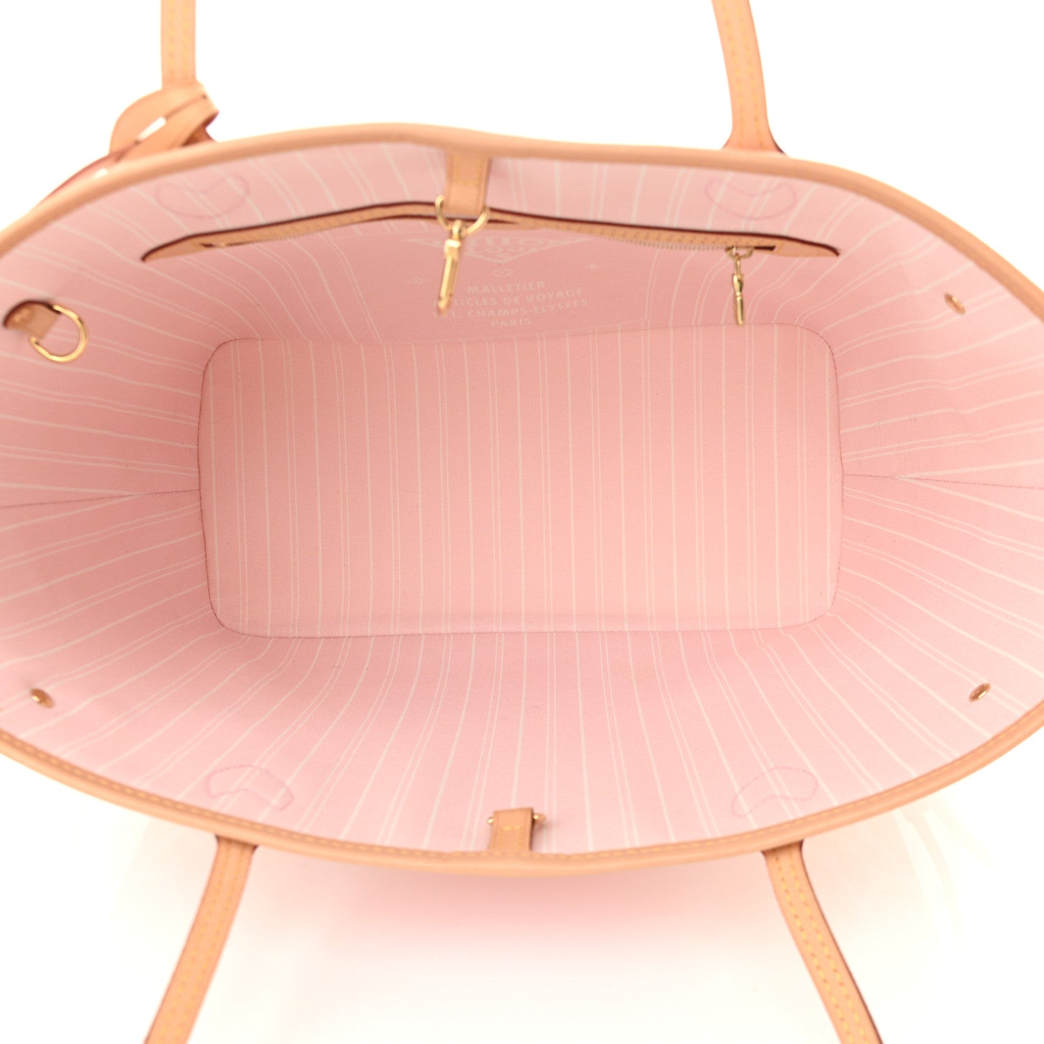 Louis Vuitton Monogram Giant By The Pool Neverfull MM Light Pink 5 of 10
