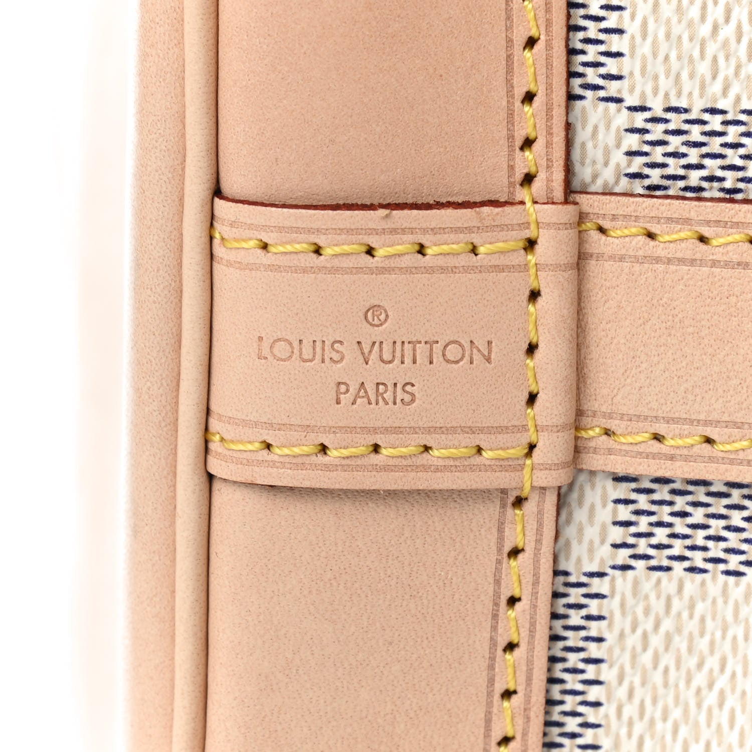 Louis Vuitton Damier Azur Noe BB 7 of 7
